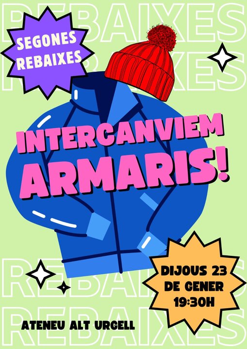 Intercanviem armaris